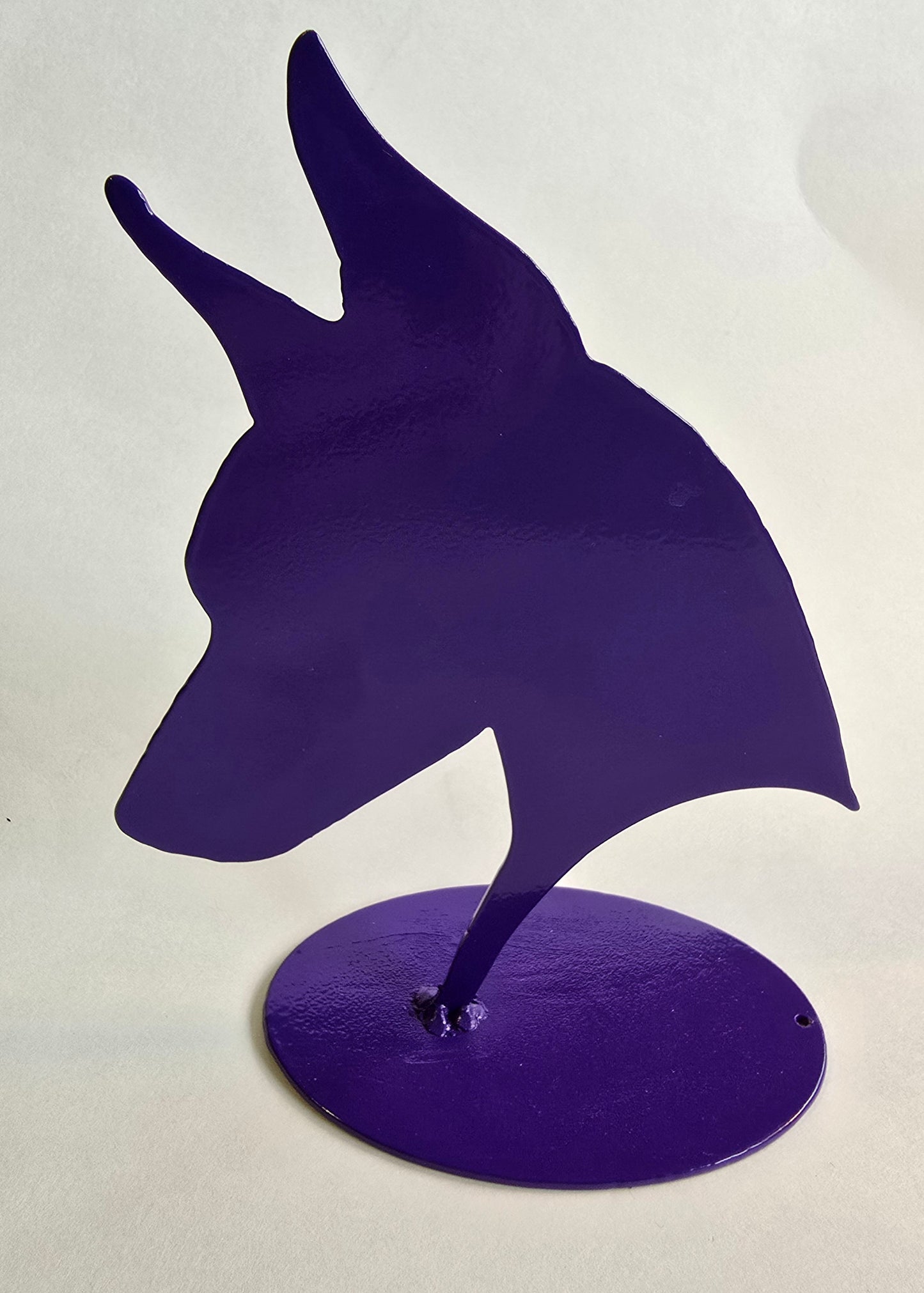 Purple Doberman Bust