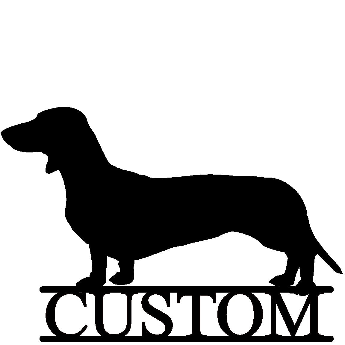 Dachshund - Personalized Sign