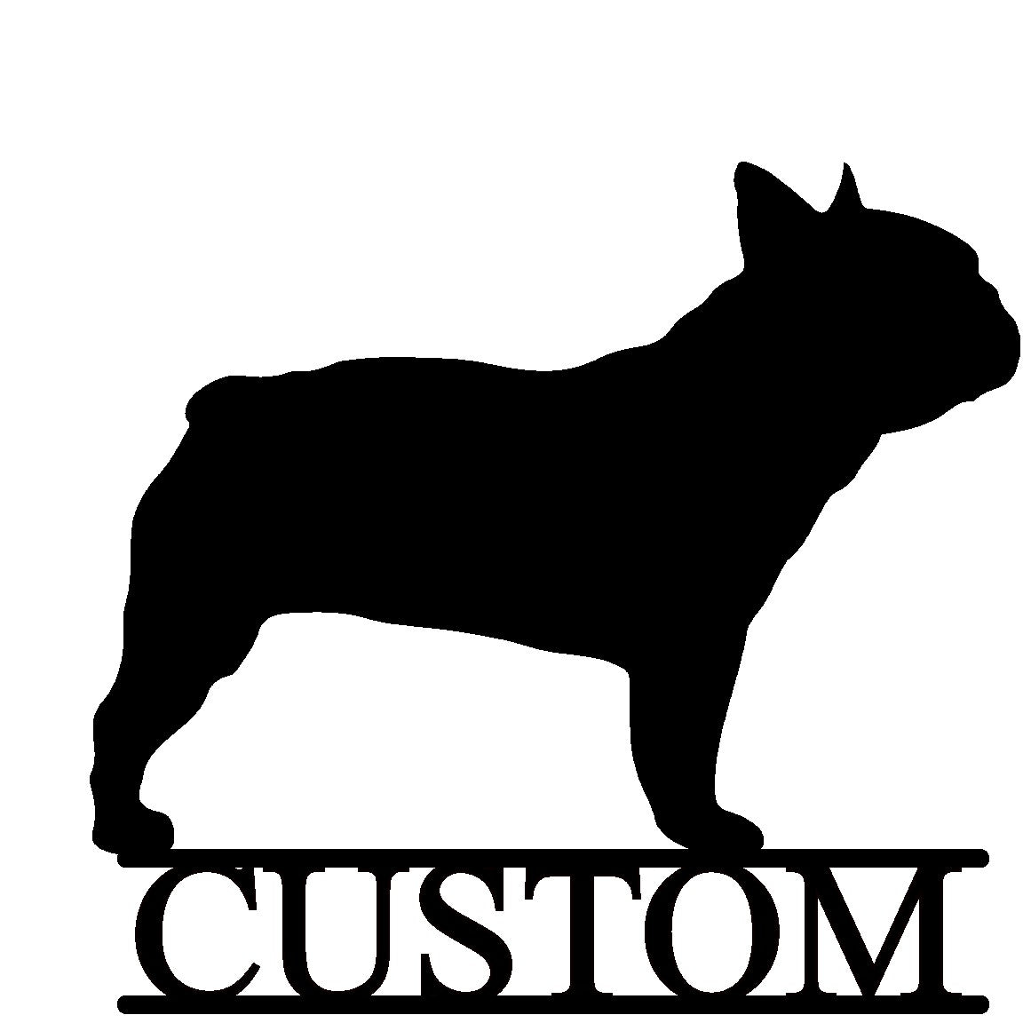 French Bulldog - Personalized Sign