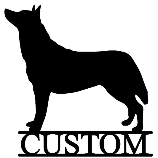 Huskey - Personalized Sign