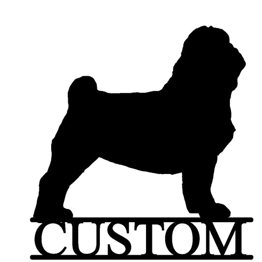 Pug - Personalized Sign